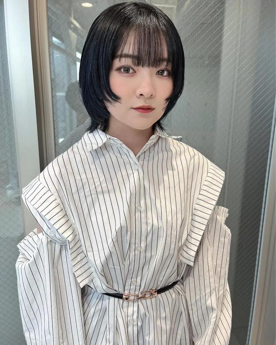 ショート ショートヘア ウルフカット ウルフカット／吉村 桃子のヘアスタイル