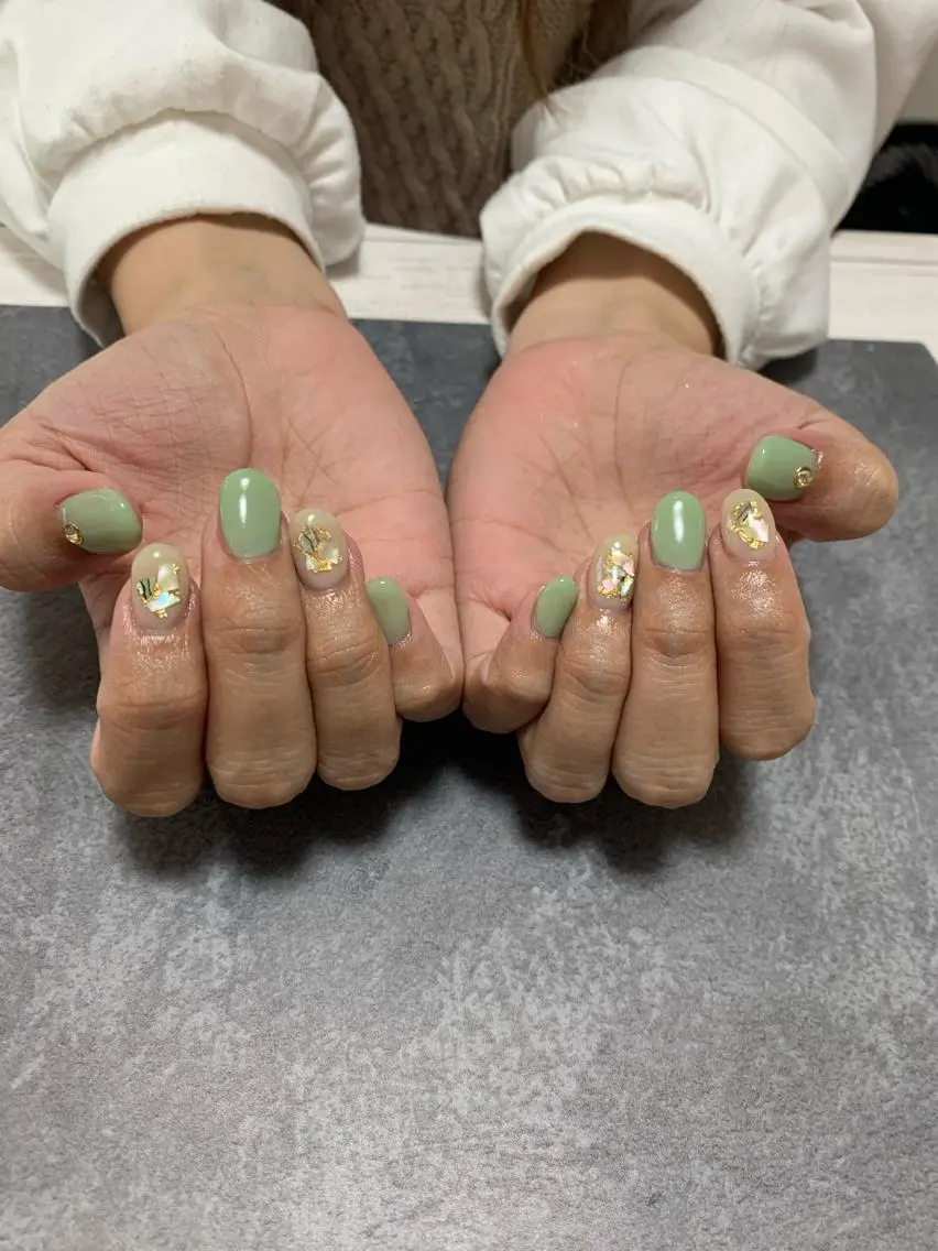 ネイル ハンドネイル nakamoto yuukaのネイルデザイン