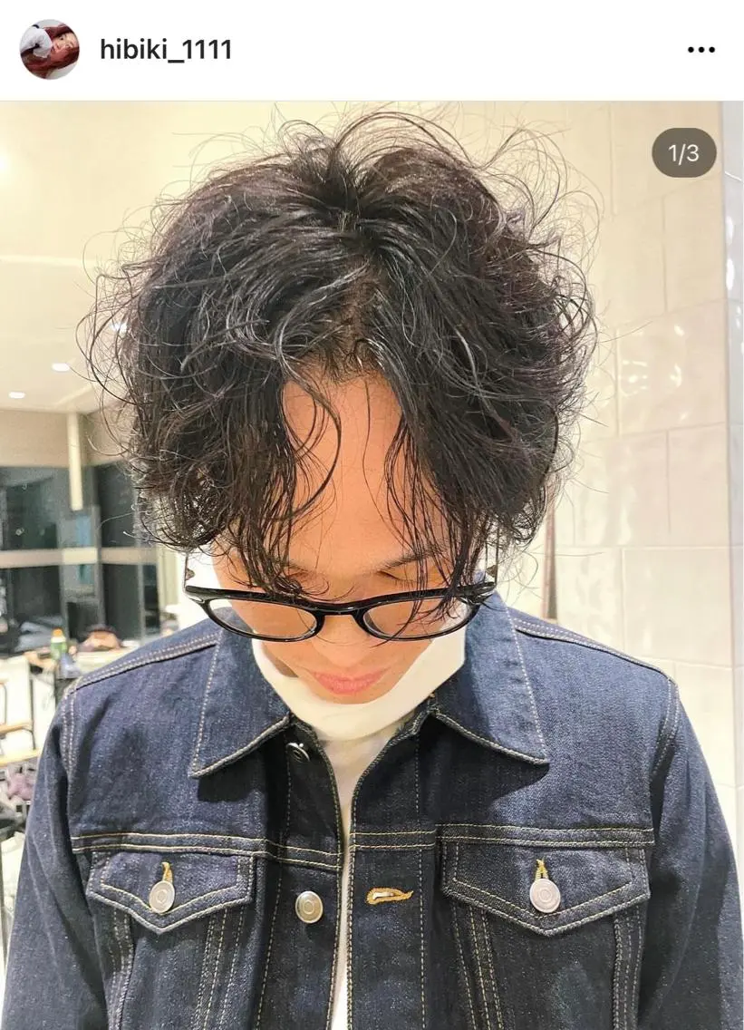 メンズ メンズパーマ HIBIKI/原宿 ハッシュカット🪄のヘアスタイル