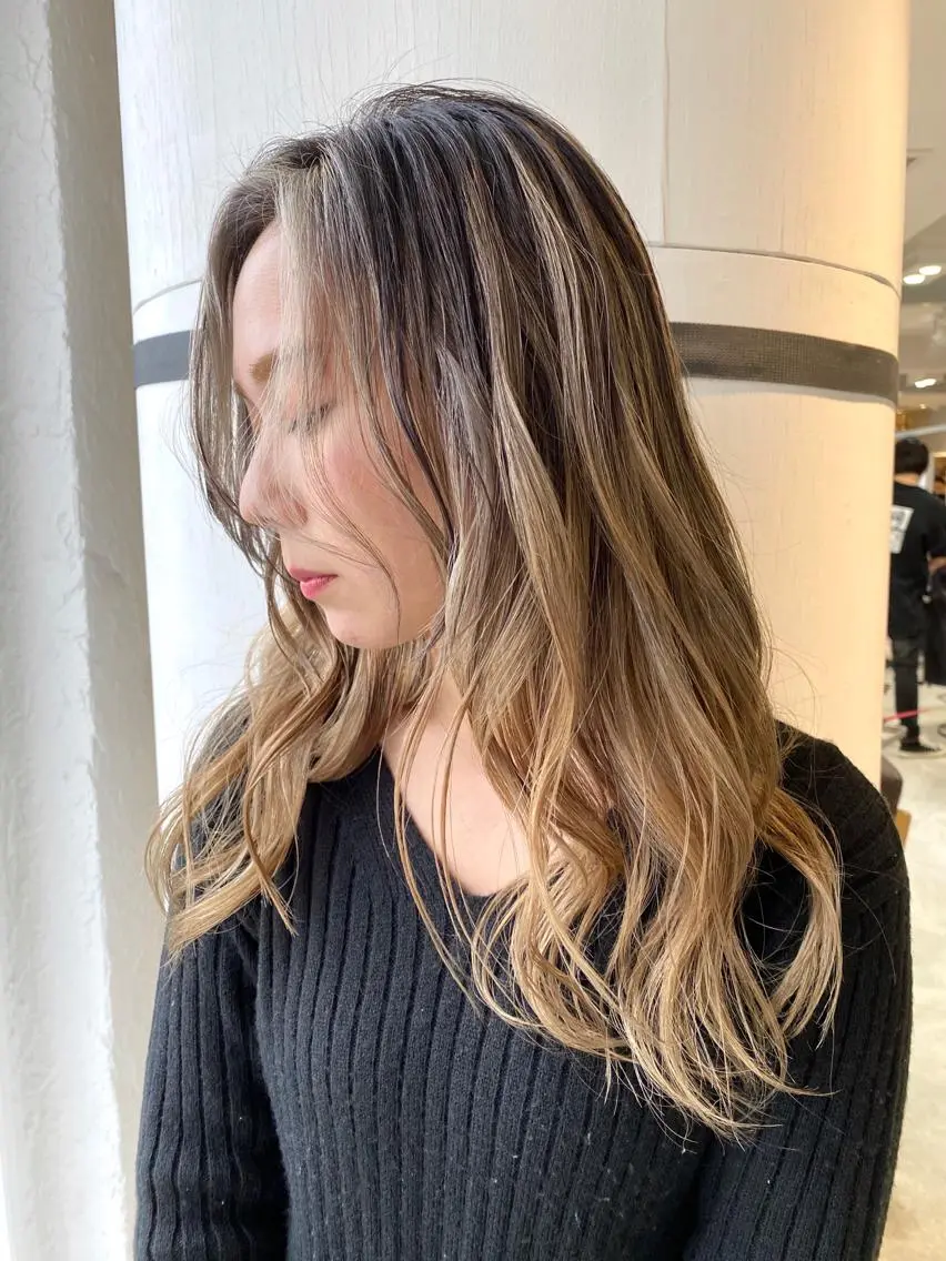 ロング カラー welring hair salonのヘアスタイル