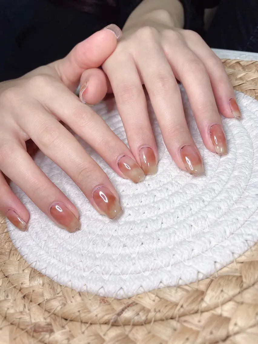 ネイル ハンドネイル M🌷nail 長さだし専門店のネイルデザイン