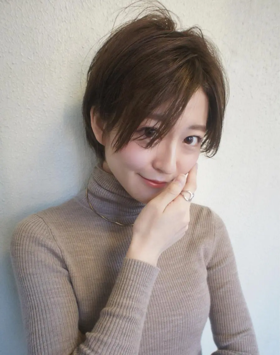 ショート カラー 🟦髪質改善6年 💊YAMAMOTOのヘアスタイル