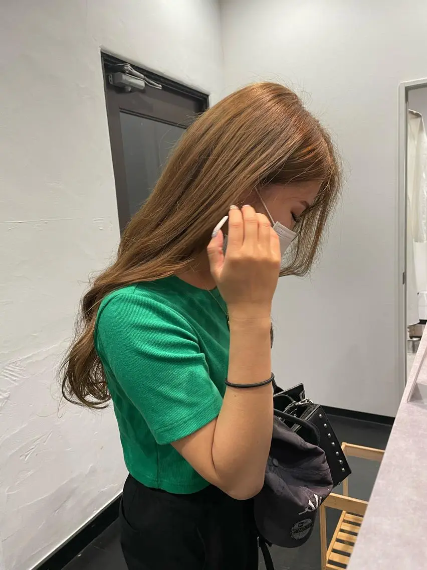 ロング 木村 あかりのヘアスタイル
