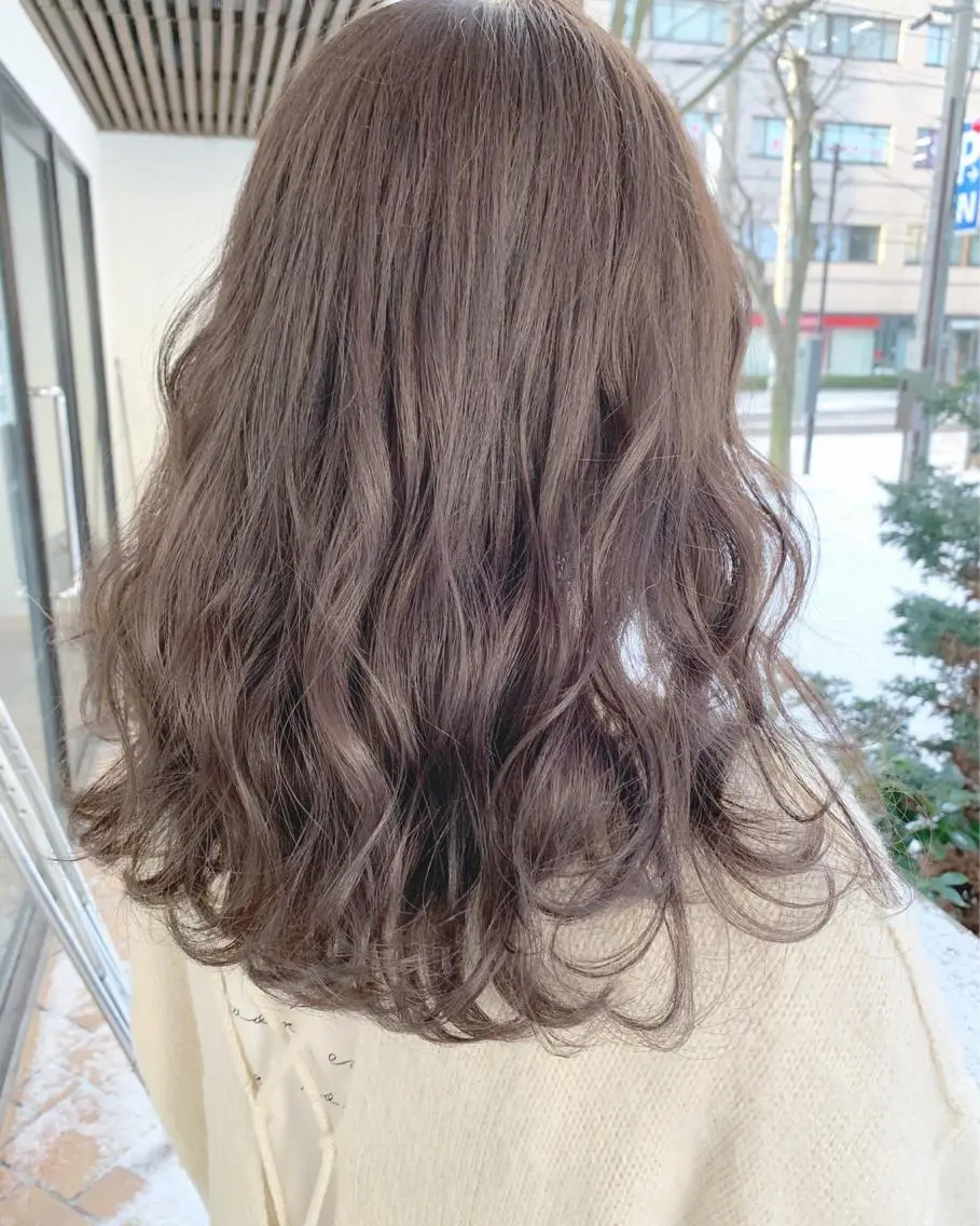 ミディアム カラー メンズパーマ/新潟駅 NOBUTA🔥のヘアスタイル