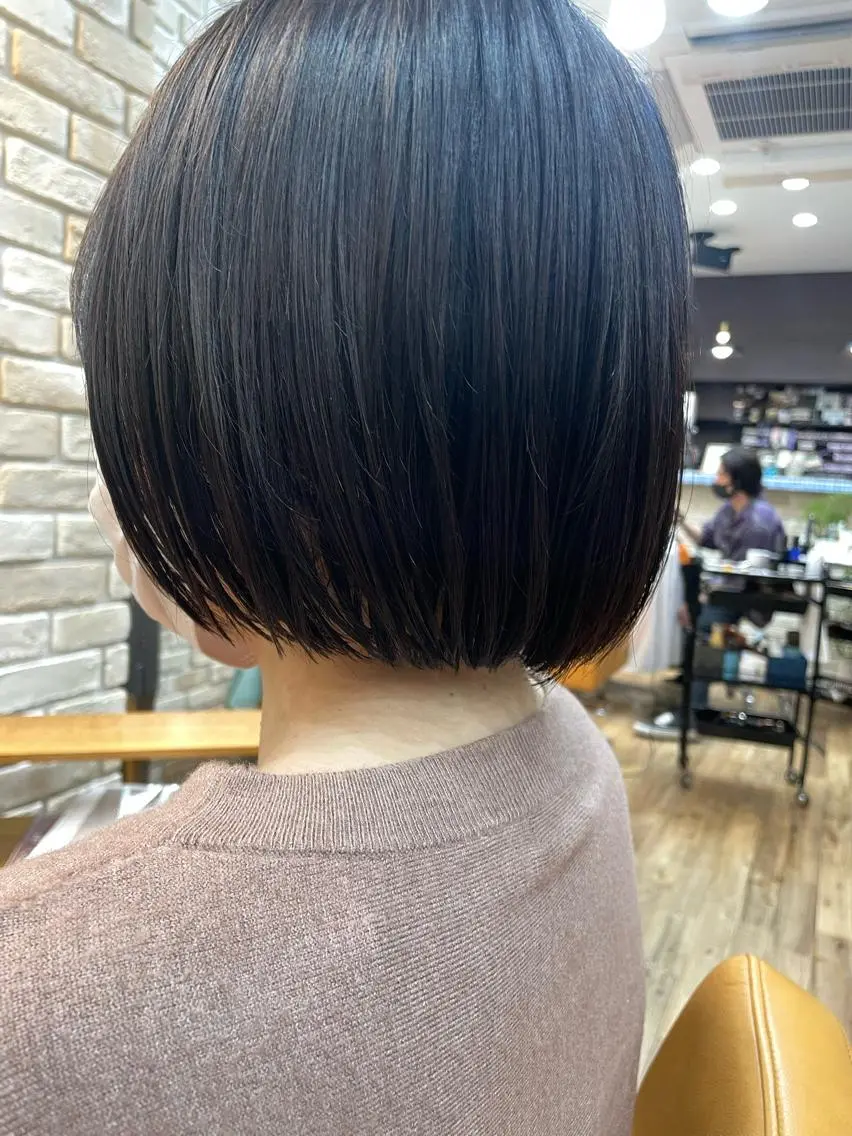 ショート ボブ レイヤースタイル⭐️ 村上のヘアスタイル