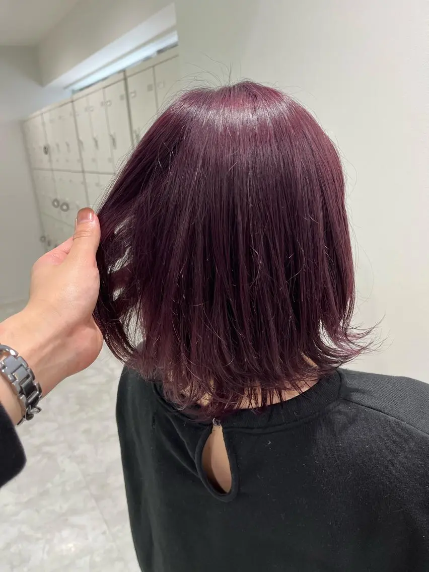 ショート 🪞透明感カラー🫧 縮毛矯正🥇かずきのヘアスタイル