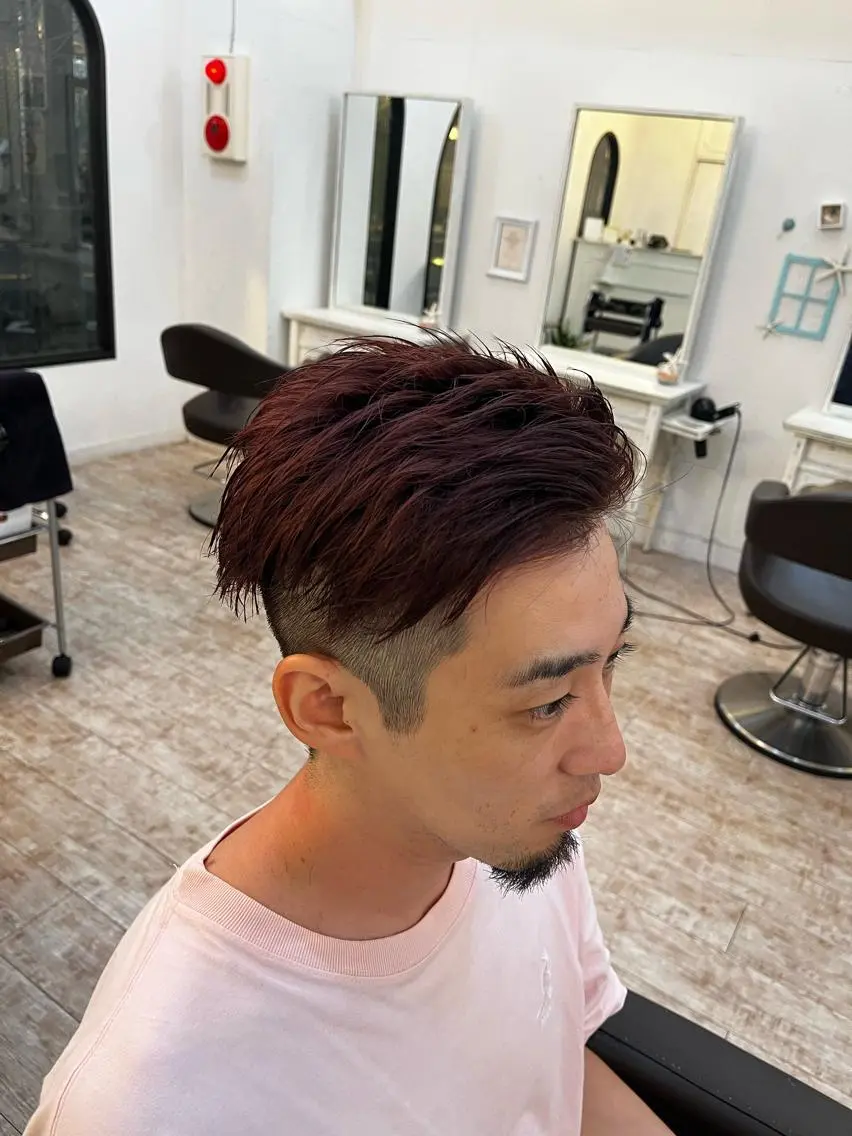 カラー メンズ 杉山 蒼汰のヘアスタイル