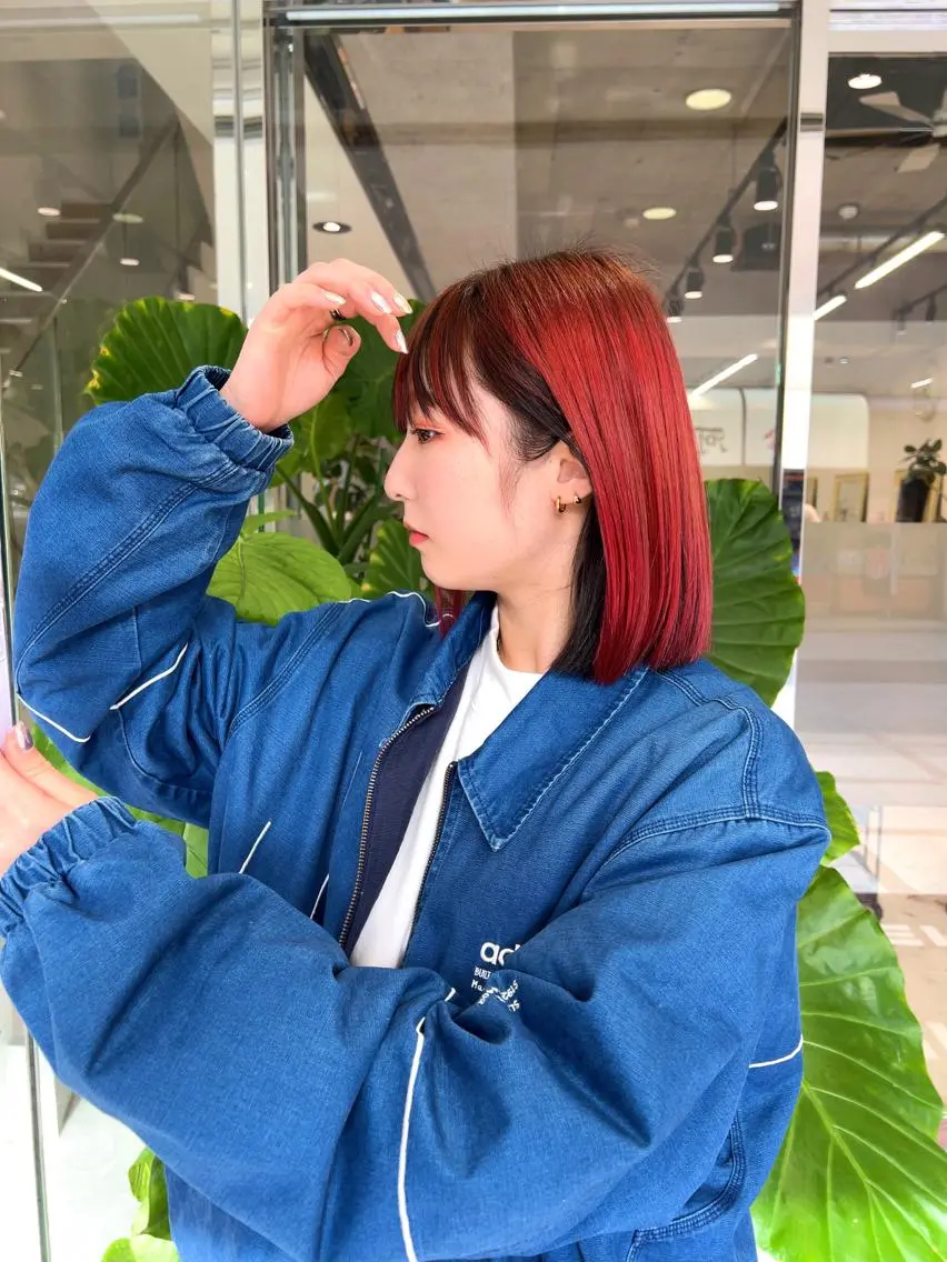ショート カラー カット ヘアカラー トリートメント 🍀お悩み改善憧れの 美髪　小林風雅のヘアスタイル
