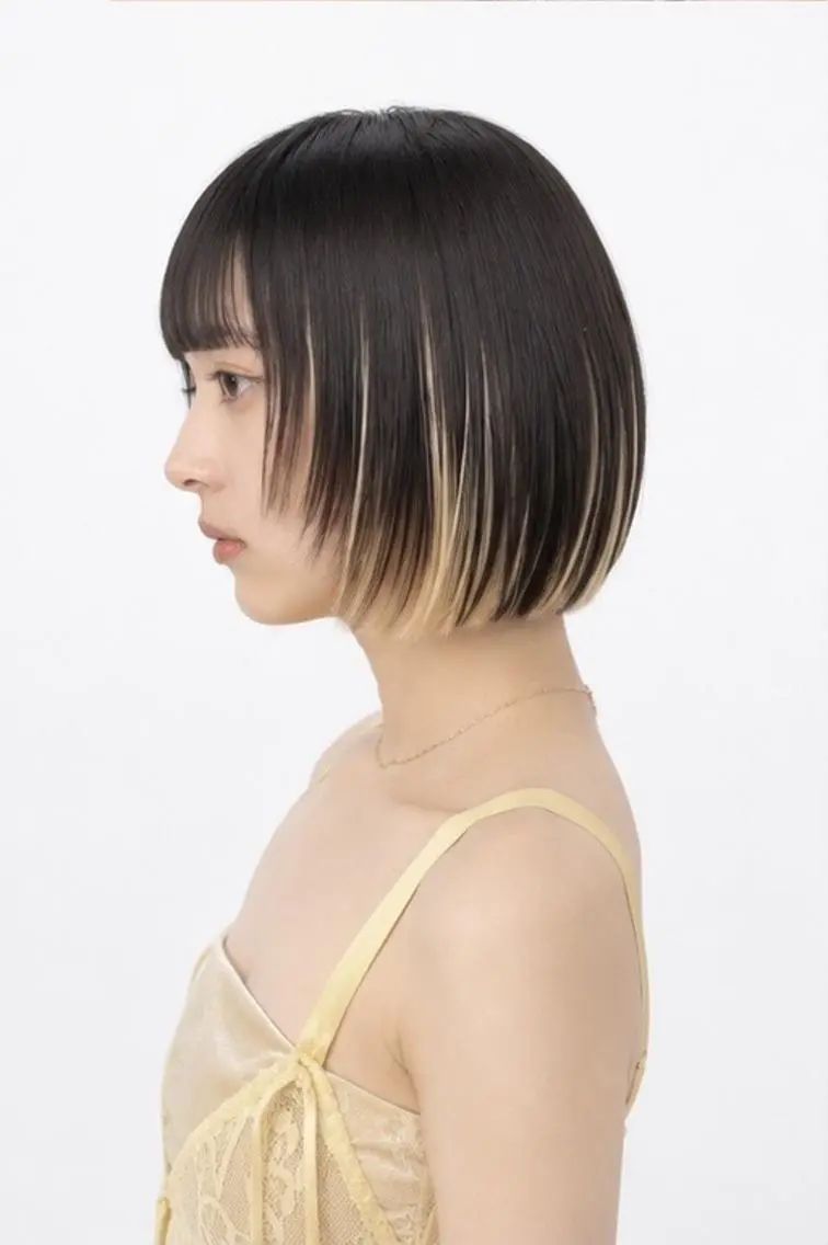 ショート カラー ブリーチ カット ヘアカラー ダメージレス コバヤシ ヒロヒトのその他イメージ