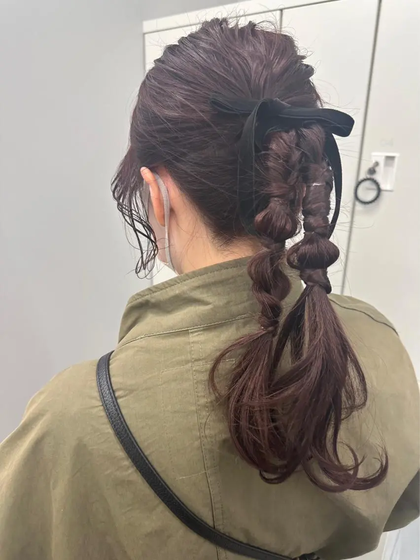 カラー ヘアアレンジ ヘアカラー ヘアセット hana ROCCO3rdのヘアスタイル