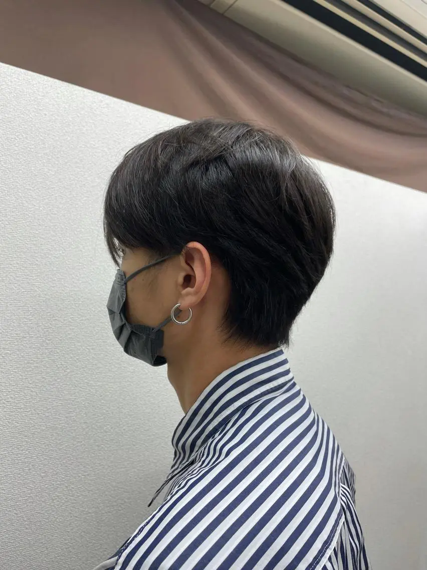 メンズ もりたみかこ 美容師お休み中のヘアスタイル