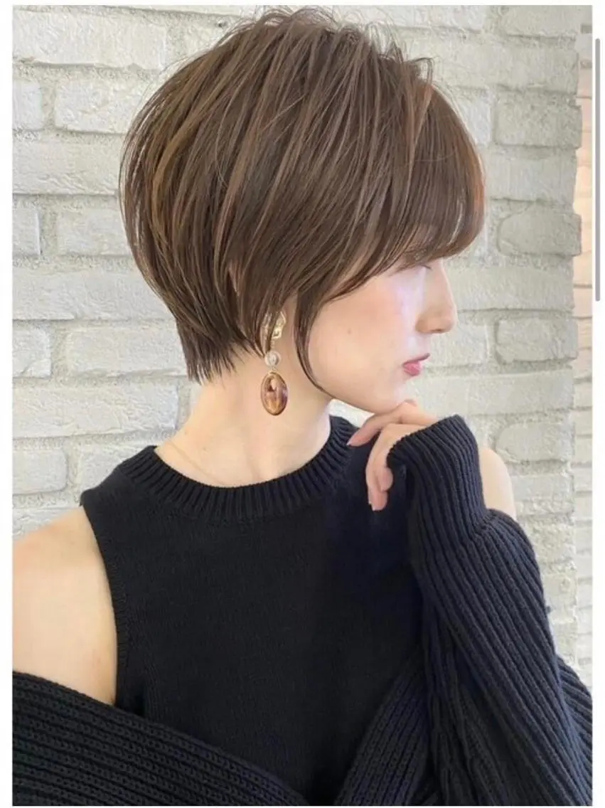 ショート カット トリートメント 美髪縮毛矯正✨🫧 レイヤー川村利幸のヘアスタイル