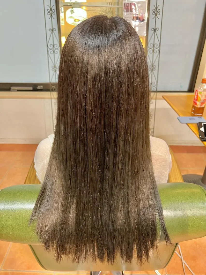 ロング カラー カット ヘアカラー トリートメント 石井 佑樹のヘアスタイル