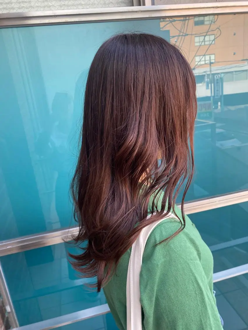 ロング 花見 亜沙美のヘアスタイル