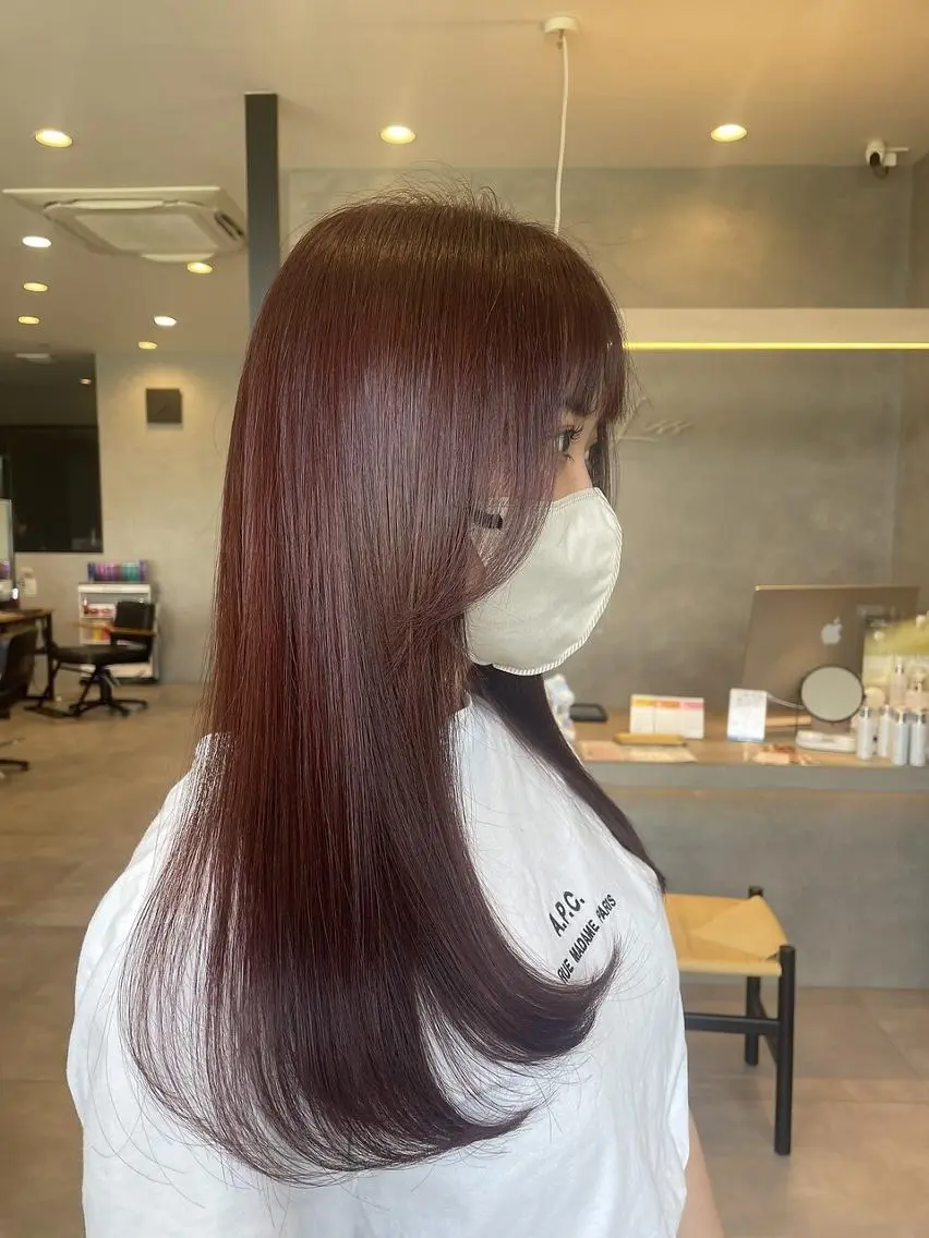 カラー ミディアム ヘアカラー トリートメント achieve tillのヘアスタイル