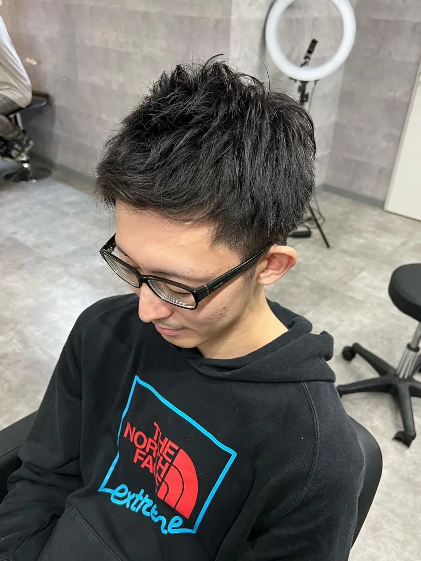 ショート メンズ メンズショート 刈り上げ ショートヘア 高階 晃一 /レイヤーカットのヘアスタイル