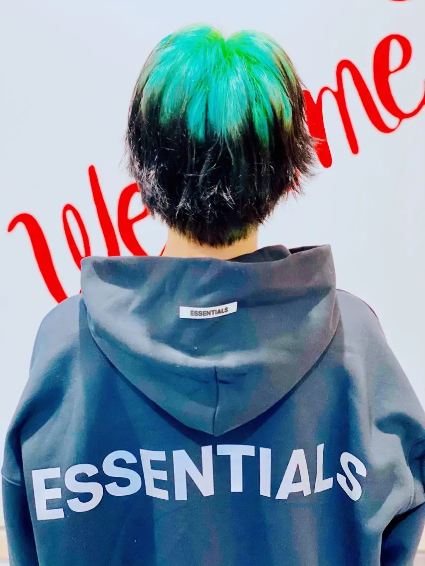 ショート カラー メンズ ヘアカラー トリートメント 加藤 琢也のヘアスタイル