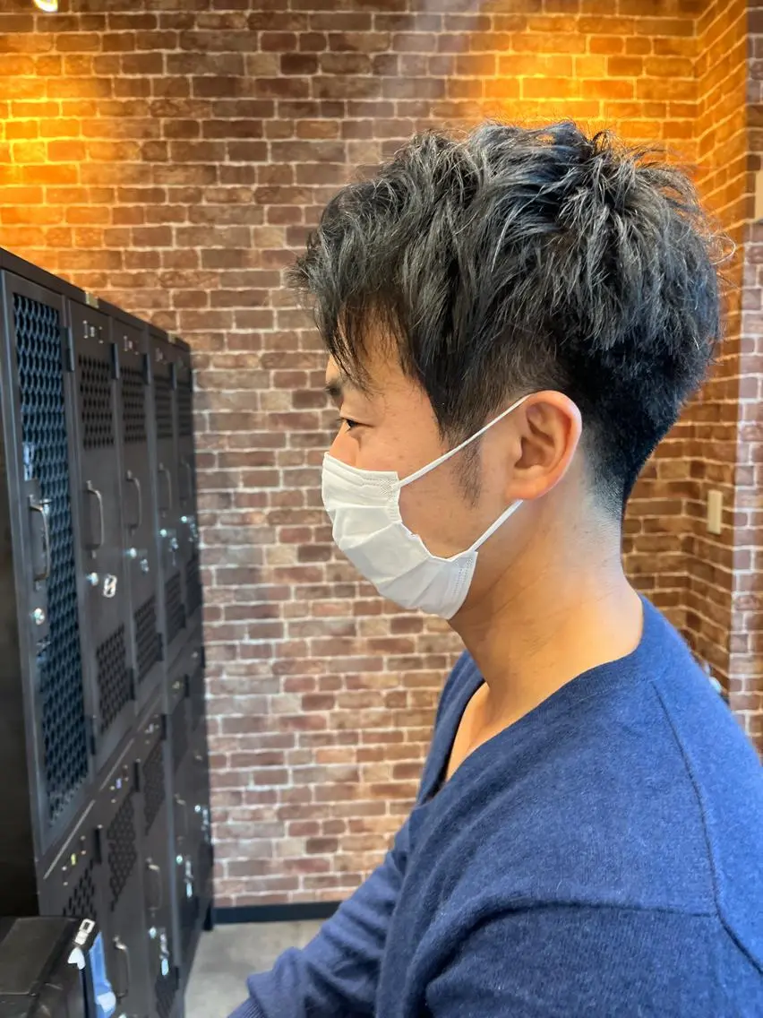 ショート カラー パーマ ヘアアレンジ メンズ キッズ ネイル マツエク・マツパ アイブロウ メンズブリーチ メンズハイライト メンズインナーカラー メンズ韓国風 ブリーチ 久木原 ゆりのヘアスタイル