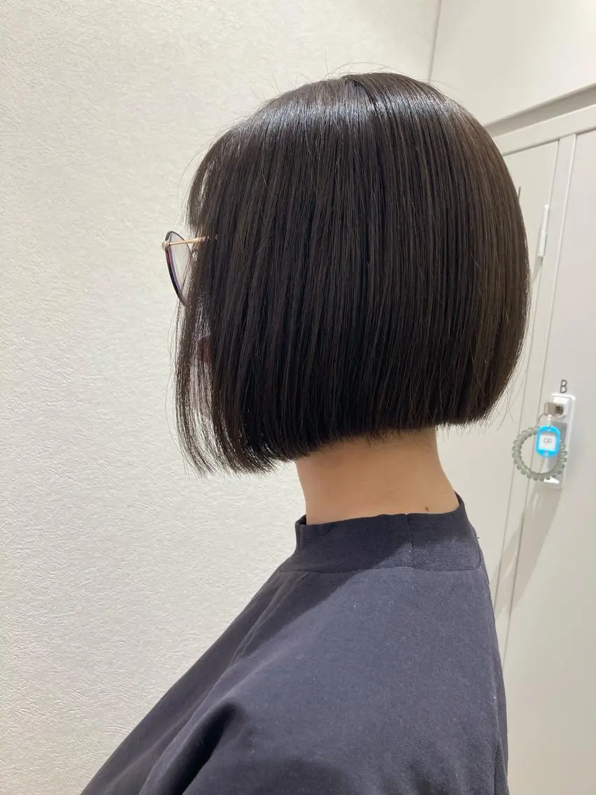 ショート ショートボブ ボブ ショートヘア cyan SANAMIのヘアスタイル
