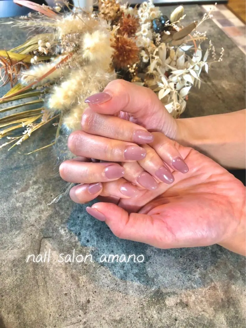 ネイル フラワーネイル ジェルネイル 大理石ネイル(マーブル) ニュアンスネイル シンプルネイル nail salon amanoのネイルデザイン
