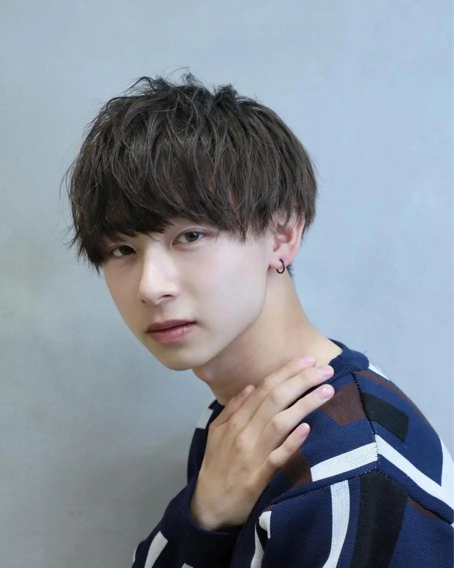 ショート メンズ 安永 望のヘアスタイル