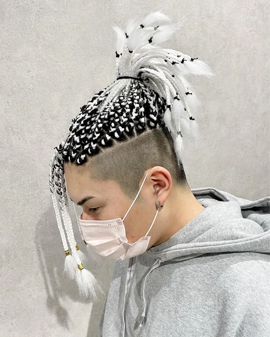 ロング メンズ エクステ Hiro ヒロのヘアスタイル