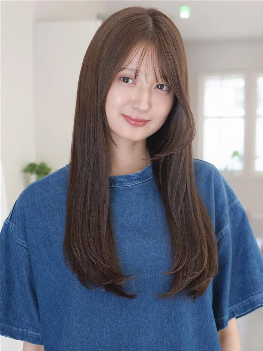 ロング カット トリートメント utari Yuraのヘアスタイル