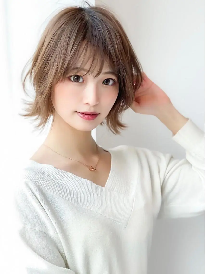 ショート カット ヘアカラー トリートメント エリア1位⭐️ けんとのヘアスタイル