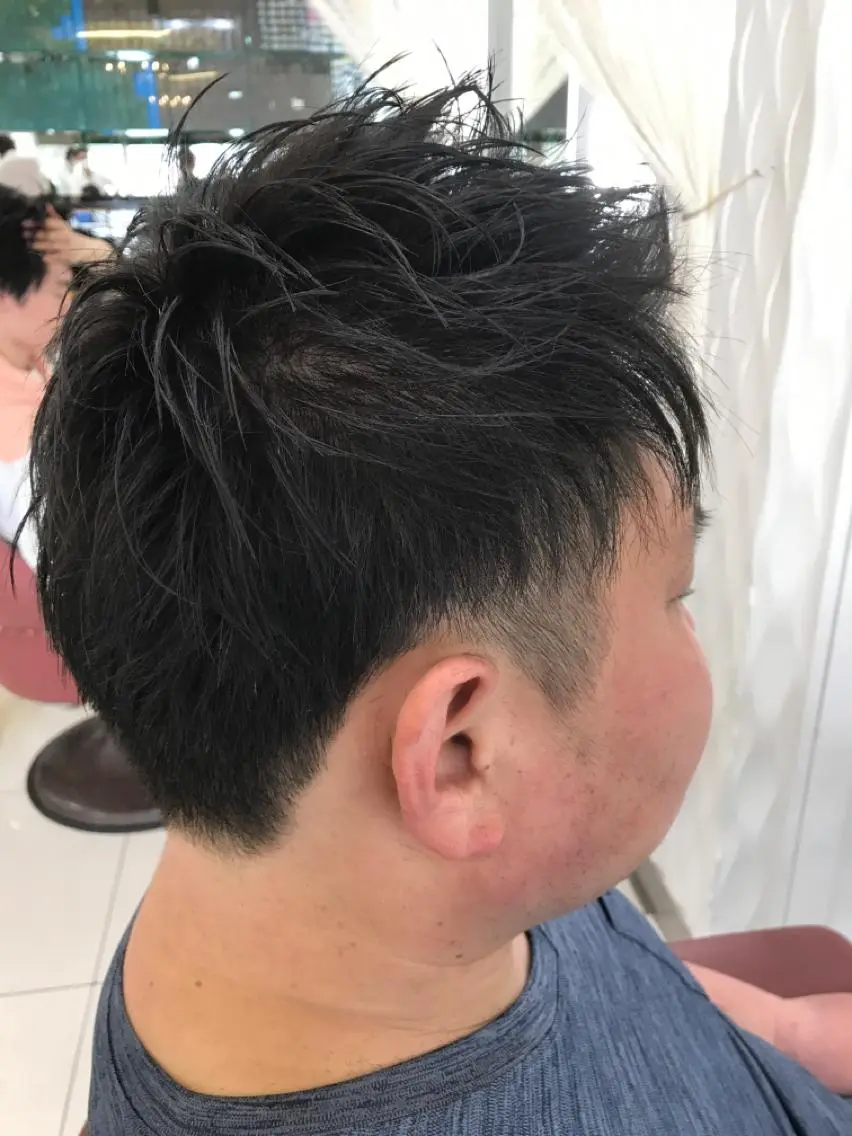 ショート カット ヘアカラー トリートメント 髪質改善/レイヤー/ 小顔/デザインのヘアスタイル