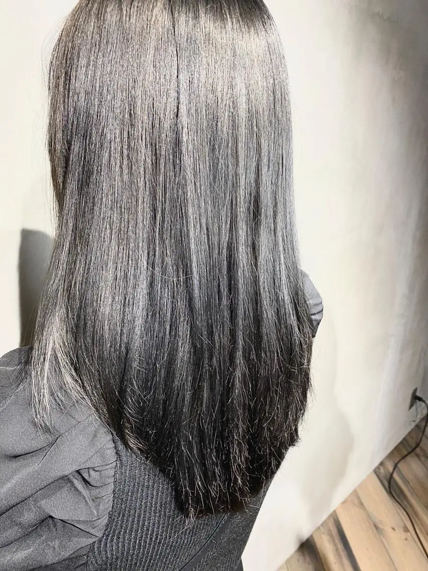 セミロング 清水 美雪のヘアスタイル
