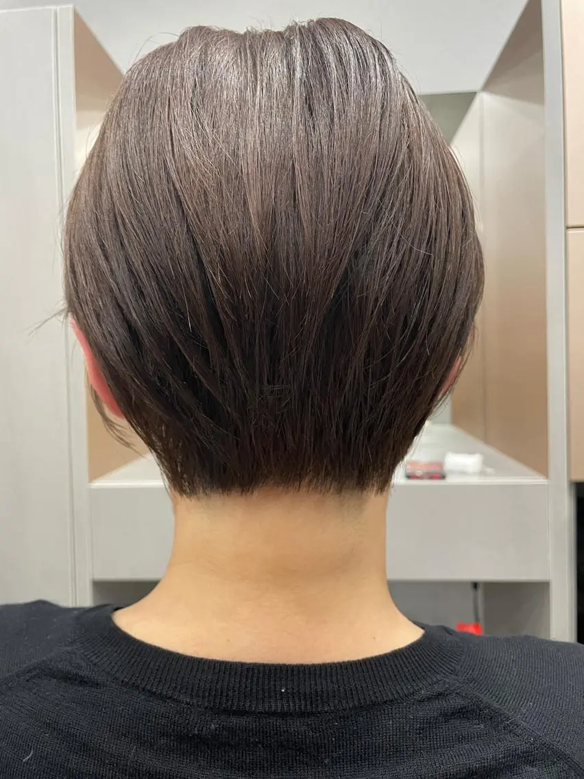 ショート カラー 吉田一輝 外国人パーマのヘアスタイル