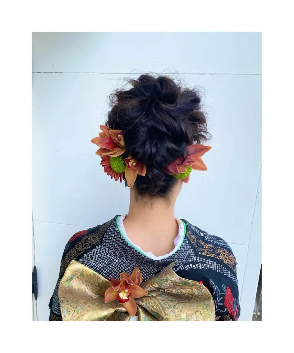 ロング 橋口 千裕のヘアスタイル