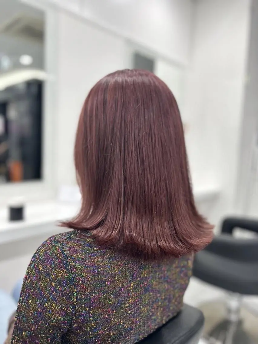 カラー 赤み消し透明感🩶 銀座Ryota🩶のヘアスタイル
