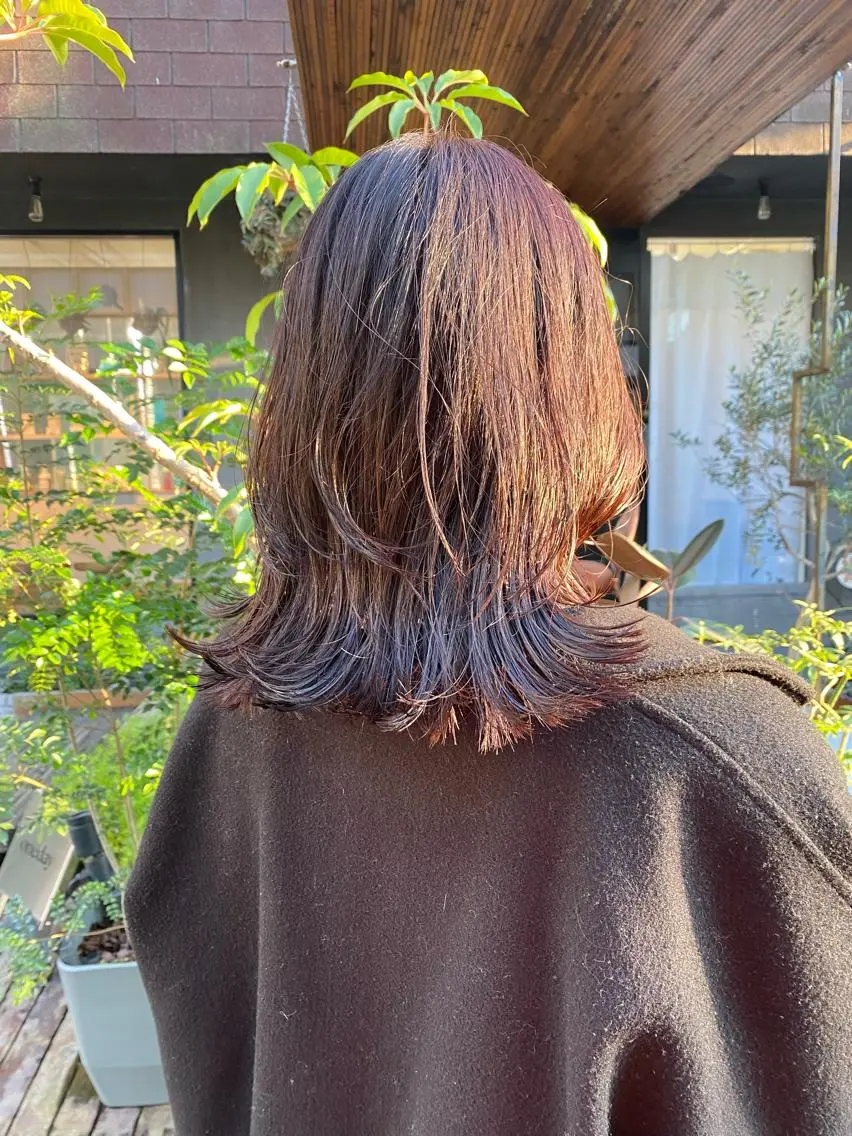 ミディアム カラー グレージュ HINANO🌷 髪質改善サロンの眉毛・アイブロウイメージ