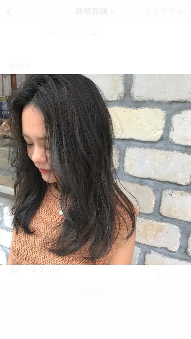 ロング カラー ヘアアレンジ ハイライトカラー ハイライト emme エミィ/立川のヘアスタイル