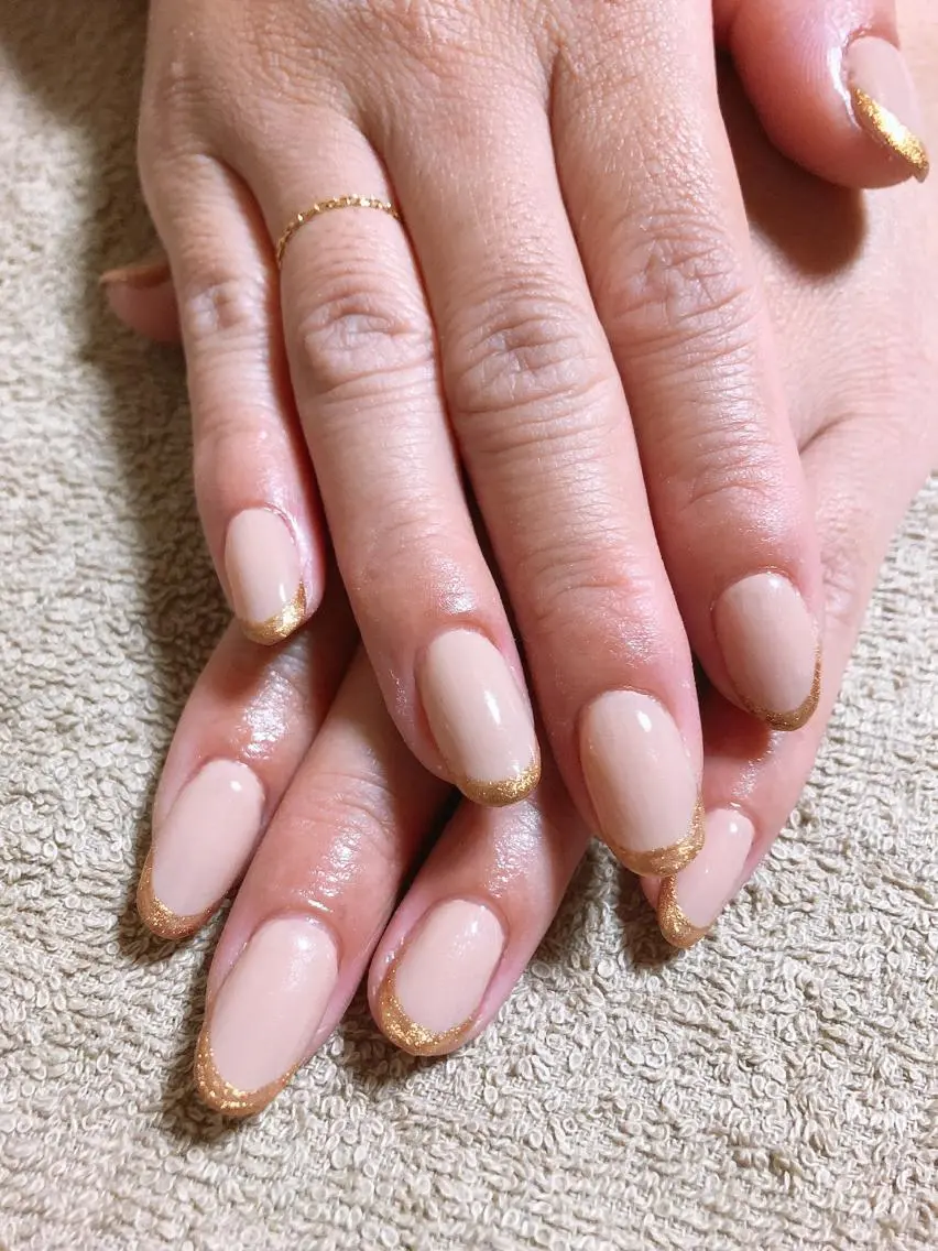 ネイル フレンチネイル 東大阪/ ROBED nail salonのネイルデザイン