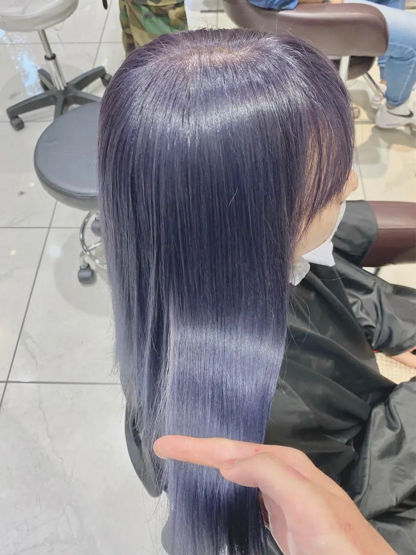 ロング カラー ✨髪質改善専門店✨ QOLU✨のヘアスタイル