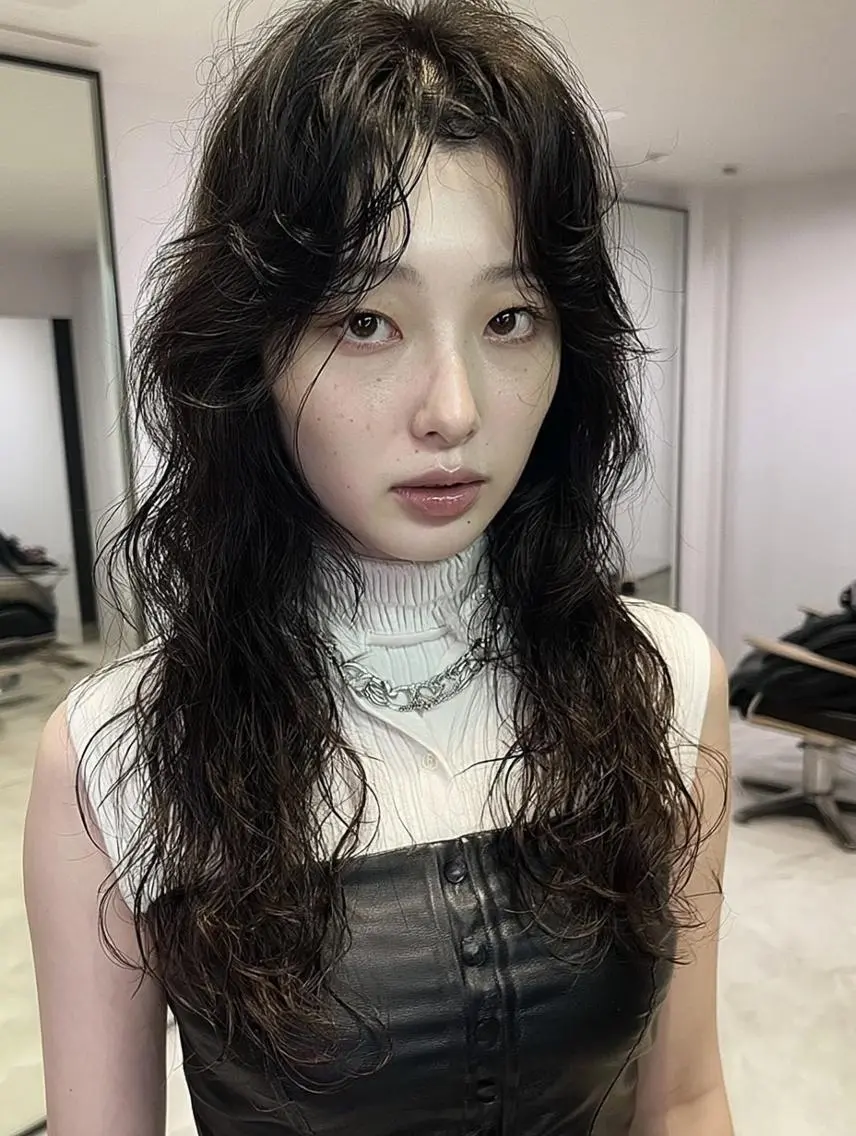 カラー パーマ パーマ特化✨/肥後 有紗のヘアスタイル