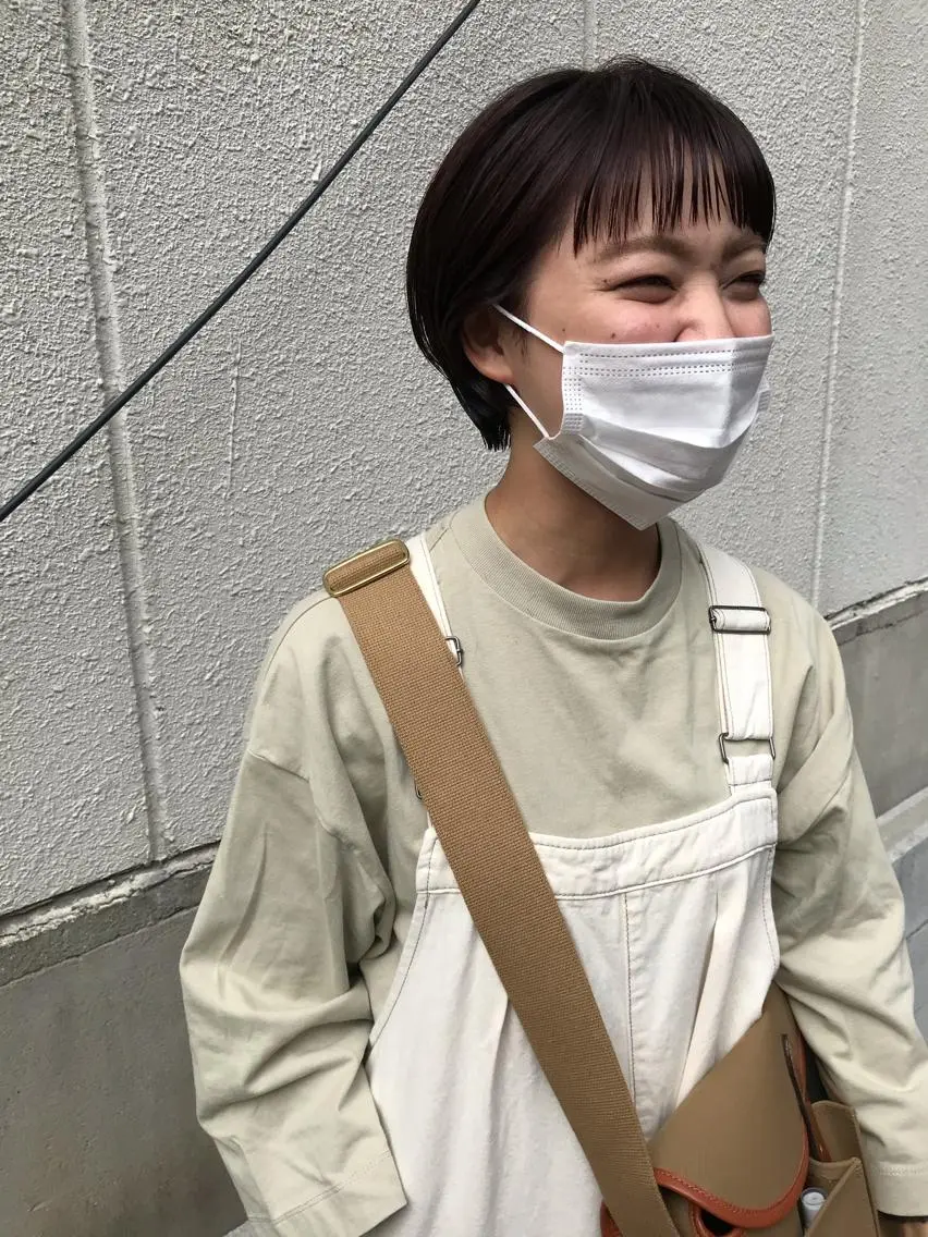 ショート カット ヘアカラー トリートメント ayane⭐️ボブ・ ショート・パーマのヘアスタイル