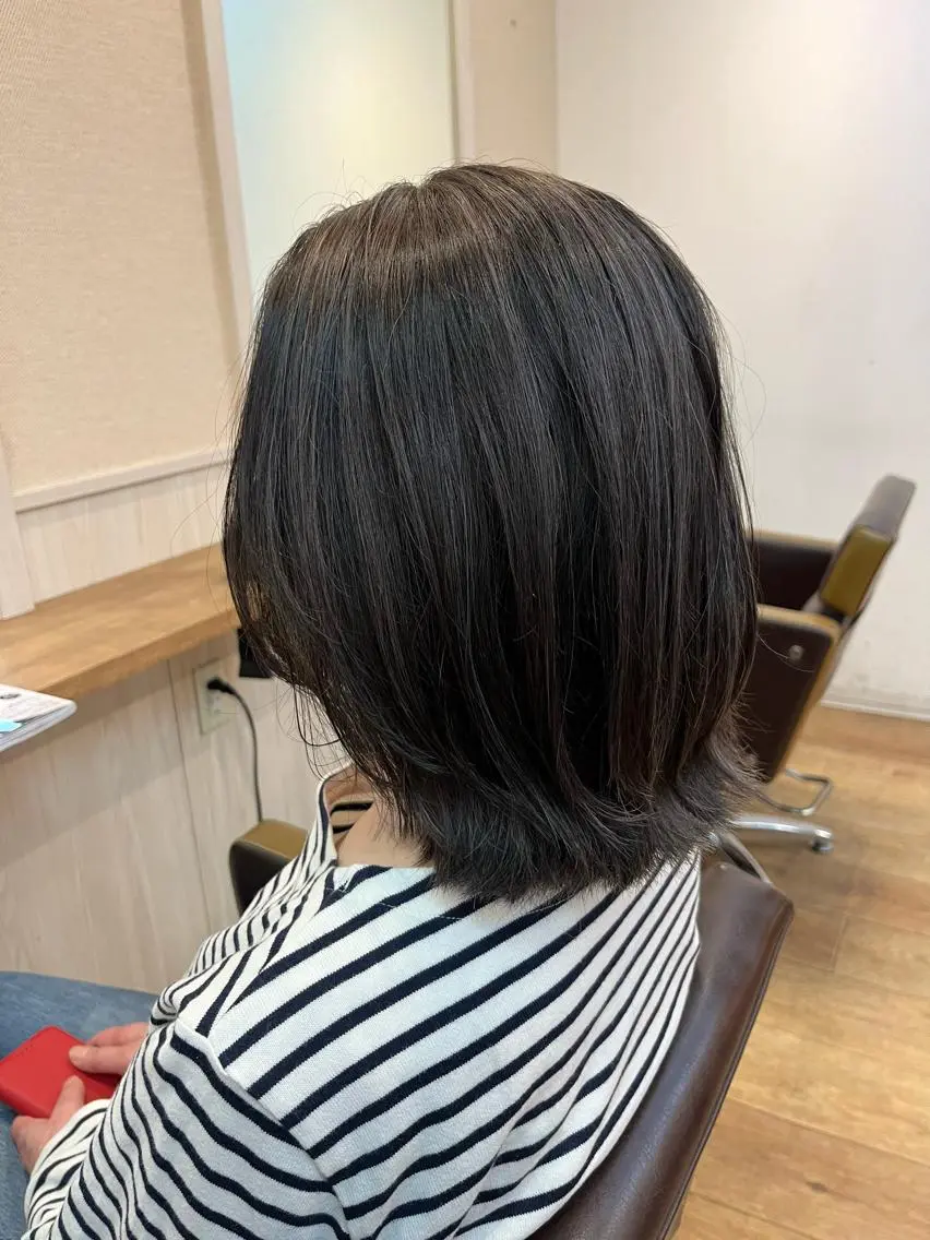 ミディアム カラー ハイライトカラー ハイライト ヘアカラー NUMBER 天王寺 🌼yuriのヘアスタイル