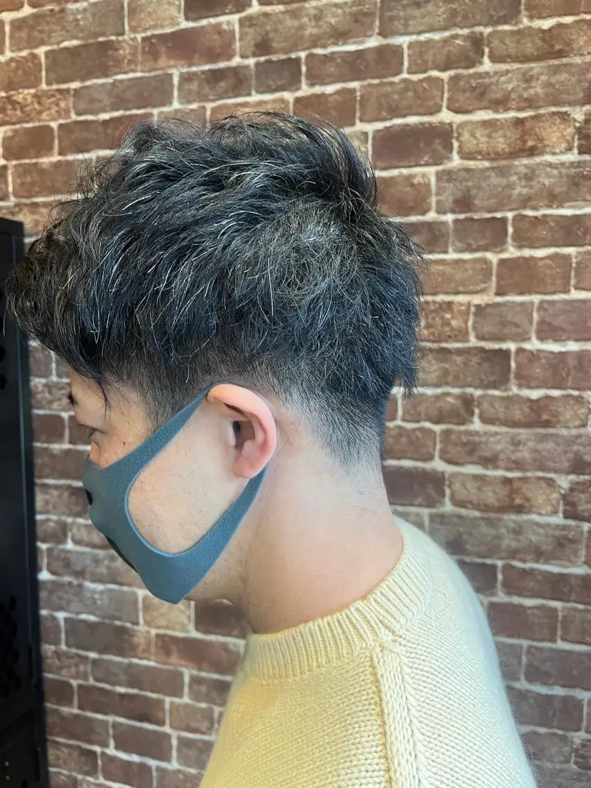 ショート カラー パーマ ヘアアレンジ メンズ キッズ ネイル マツエク・マツパ アイブロウ メンズブリーチ メンズハイライト メンズインナーカラー メンズ韓国風 ブリーチ 久木原 ゆりのヘアスタイル