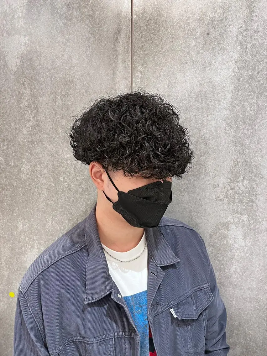 ショート パーマ メンズ カット パーマ 瀧野 翔吾【メンズ特化】のヘアスタイル