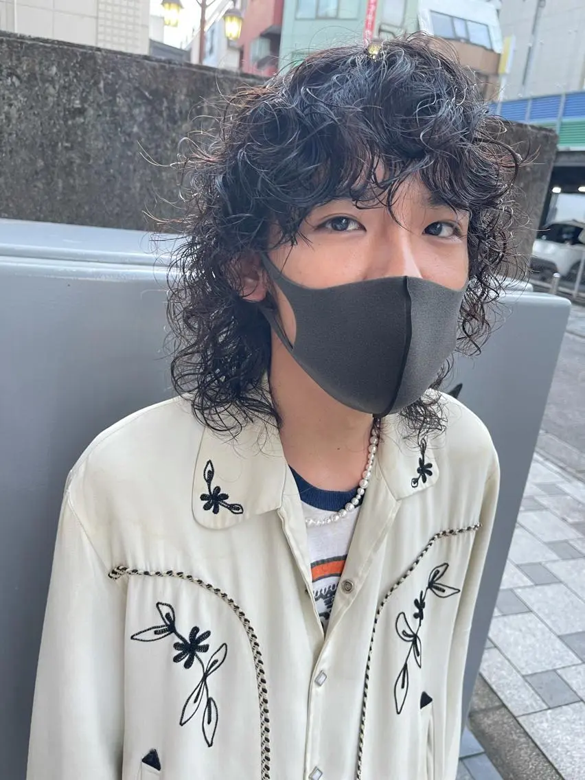 パーマ 竹尾 優斗のヘアスタイル
