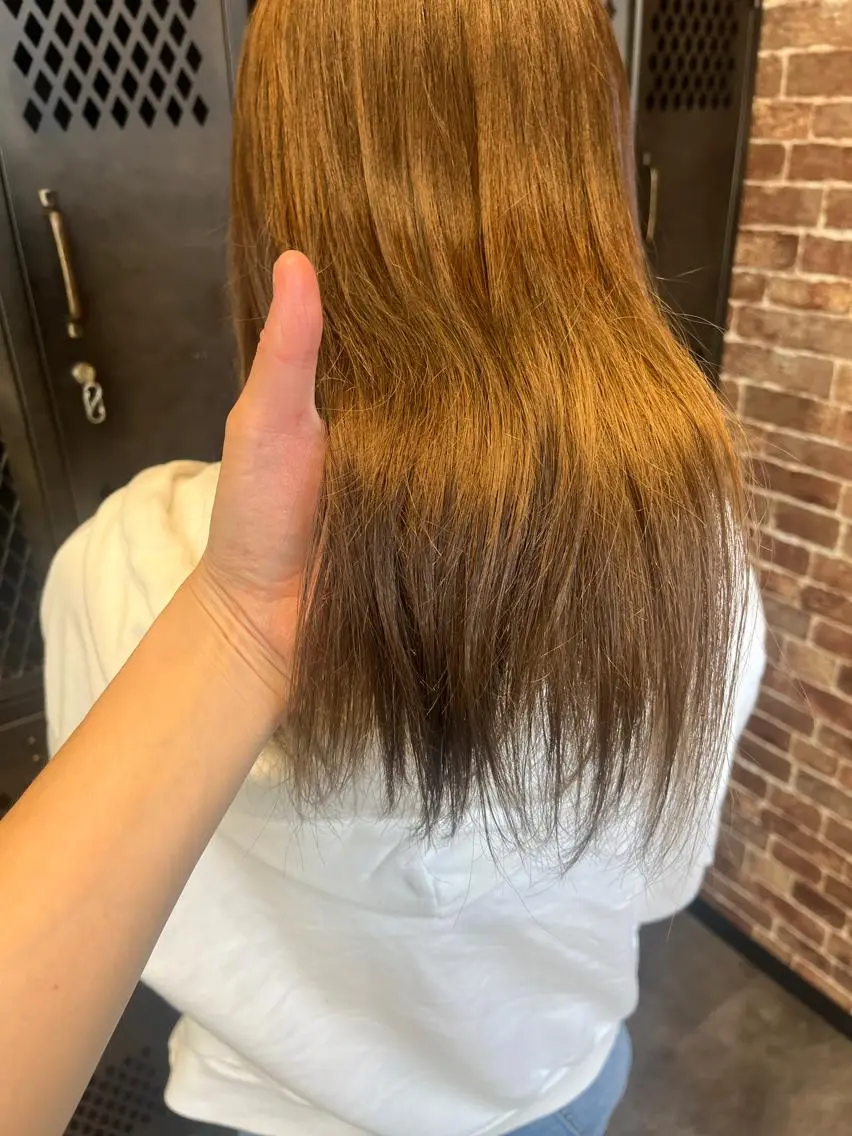 セミロング カラー パーマ ヘアアレンジ メンズ キッズ ネイル マツエク・マツパ アイブロウ メンズブリーチ メンズハイライト メンズインナーカラー メンズ韓国風 ブリーチ 久木原 ゆりのヘアスタイル