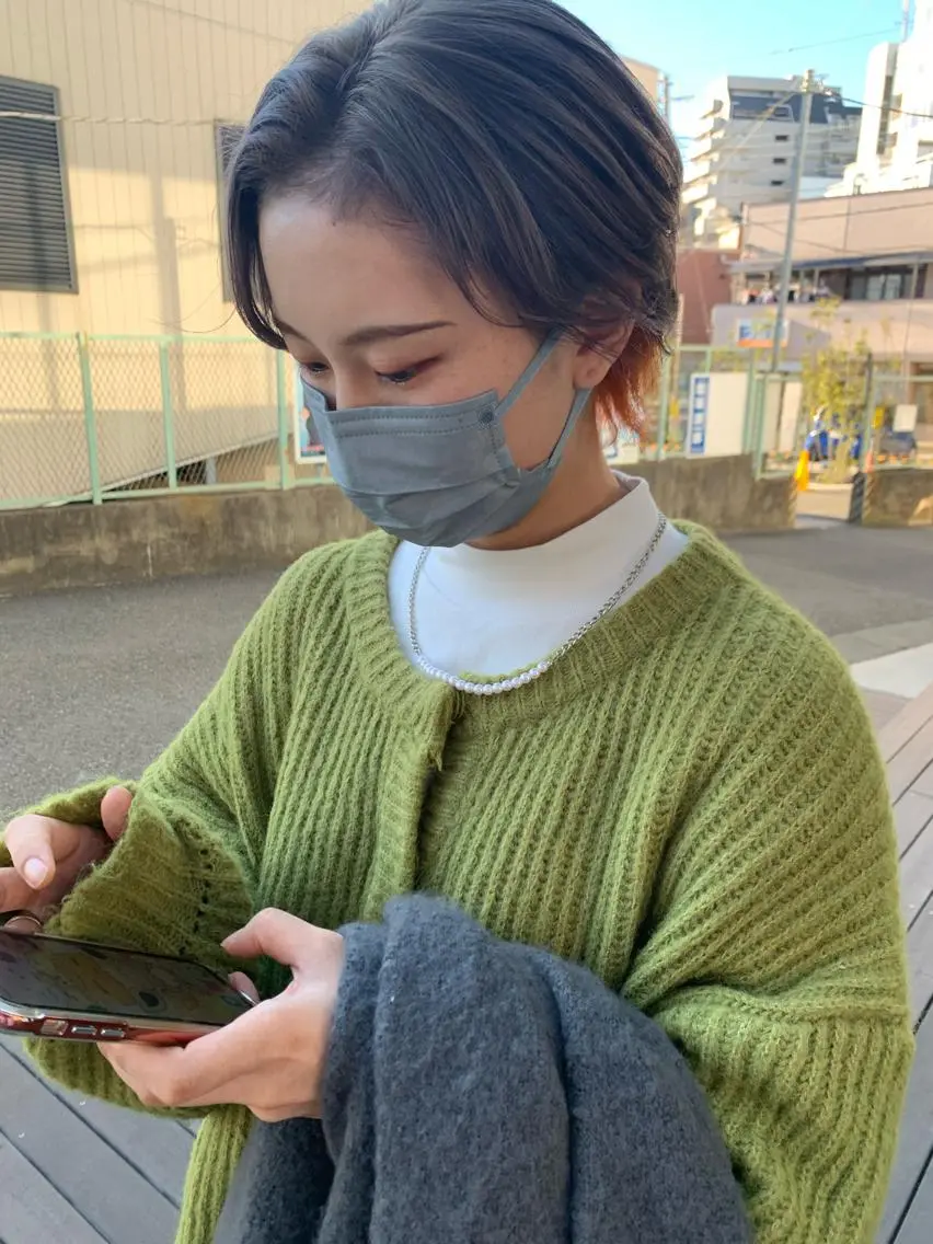 ショート カラー 🌼sunc HINAMI🌼のヘアスタイル