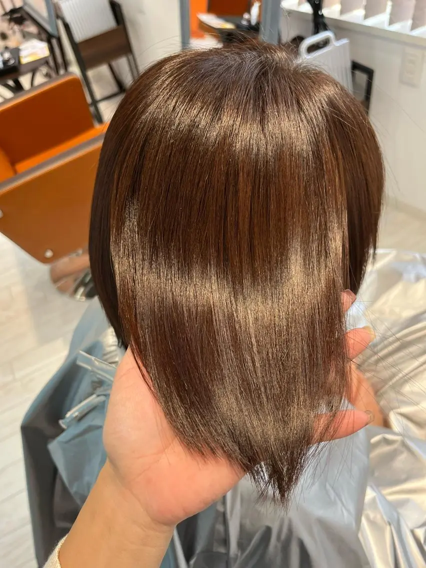 ショート 髪質改善 縮毛矯正 ✨️💎山口 真依💎✨️のヘアスタイル