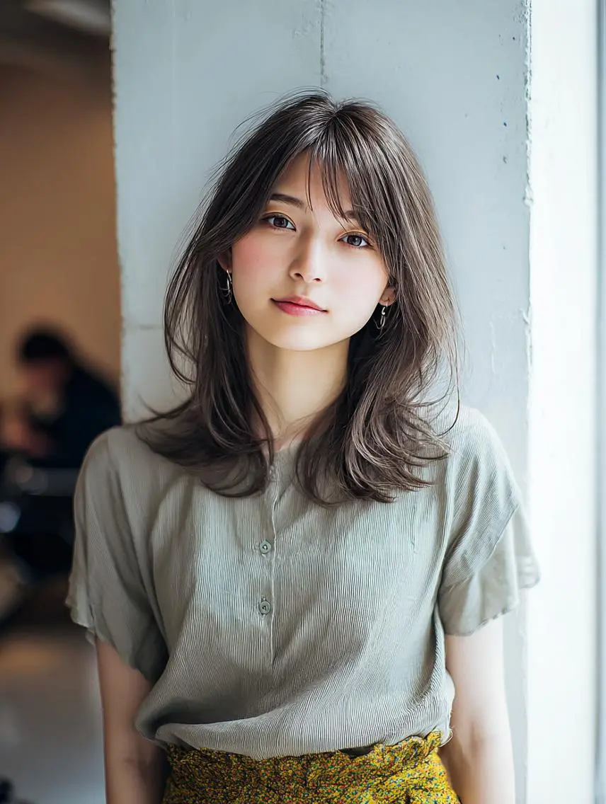 セミロング 艶髪診断で絶対綺麗✨ お悩み解決✨京谷宥✨のヘアスタイル