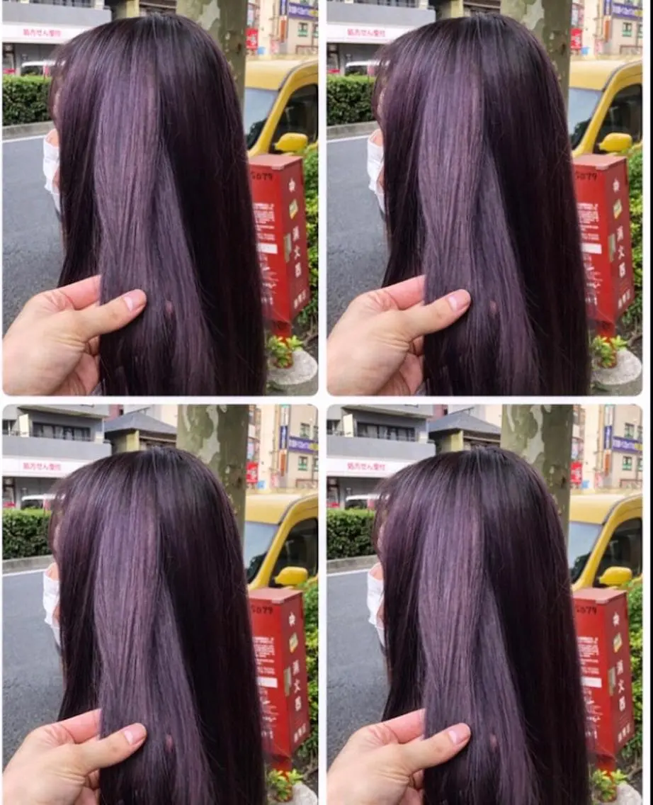 ミディアム カット ヘアカラー トリートメント ヨシダ トオルのヘアスタイル