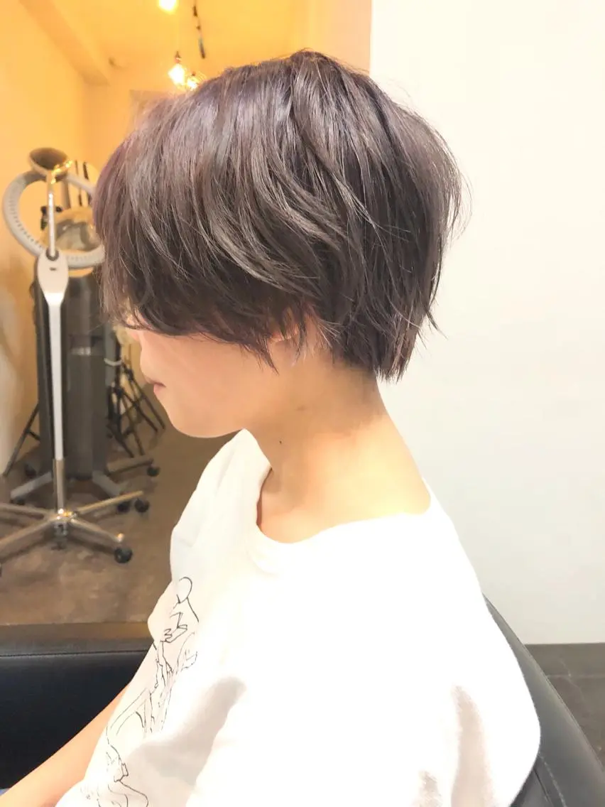 ショート ショートヘア 中野 恵脩のヘアスタイル