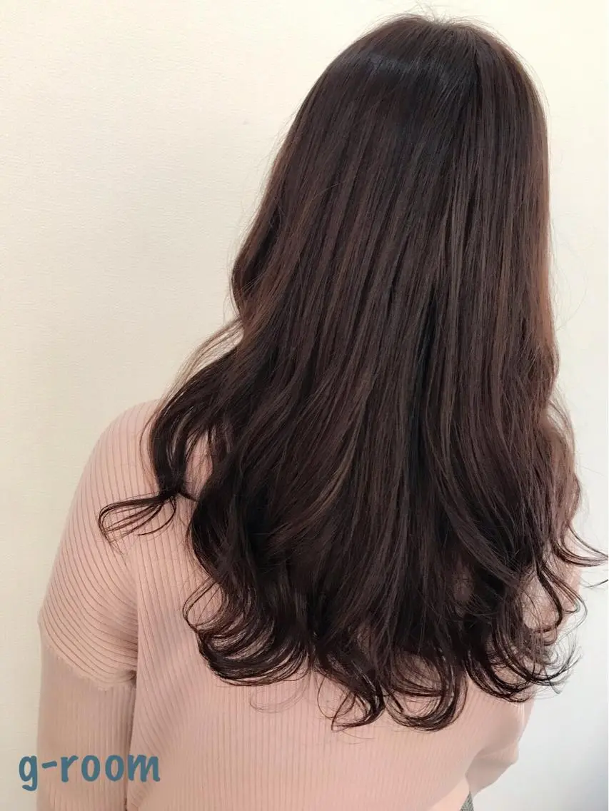 セミロング カラー ピンクカラー ヘアカラー トリートメント 大山 雅矢のヘアスタイル